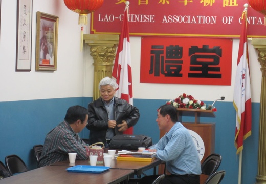 2011陳成豐 訪問加拿大寮華聯誼會
